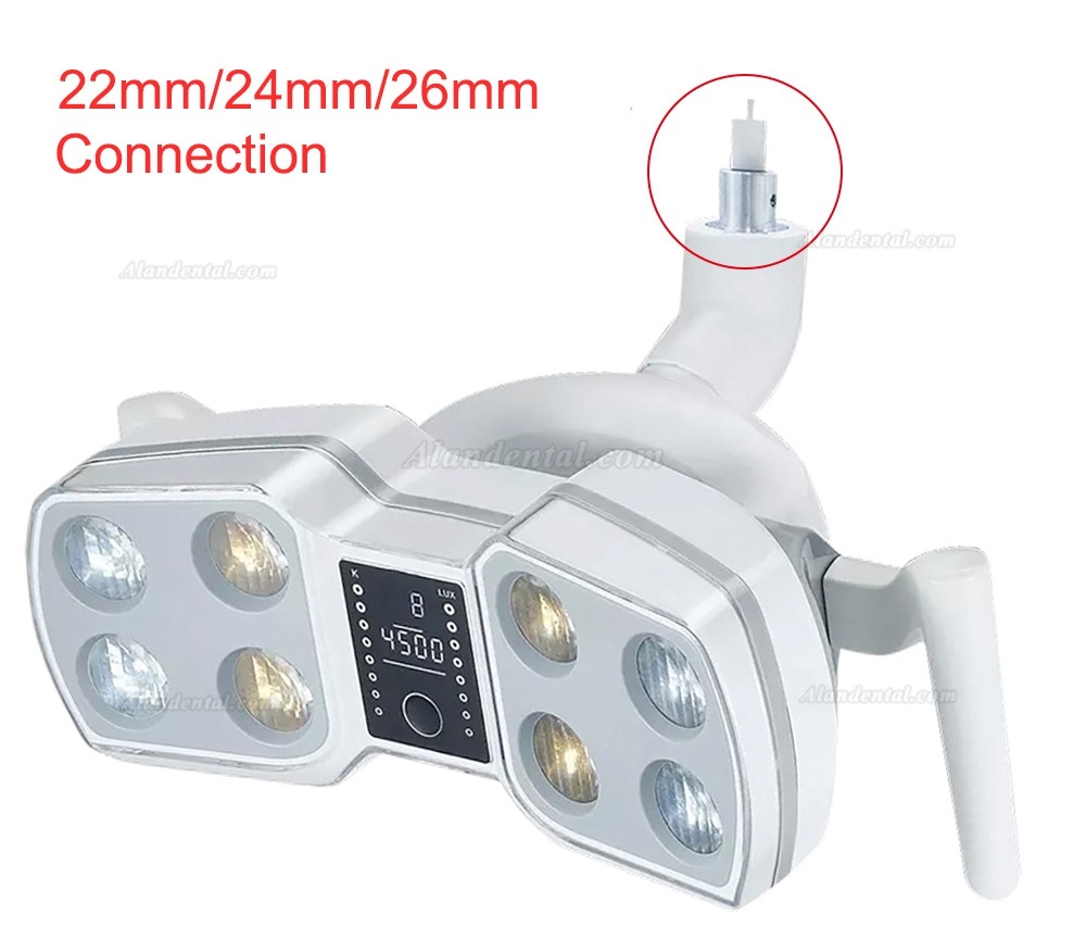 Saab KY-P126 Dental Chair LED Light Lamp Operating Light 8 Bulbs (Connection 22/24/26mm)